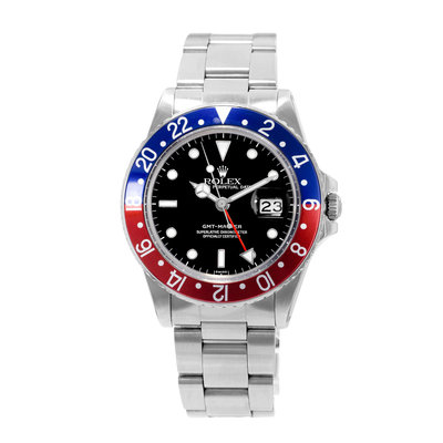 Rolex GMT-Master 16750 Black Dial 40