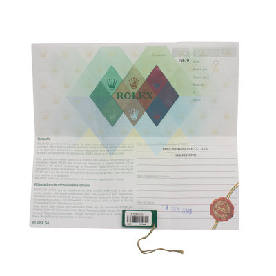 Rolex Explorer II 16570 White Dial 40