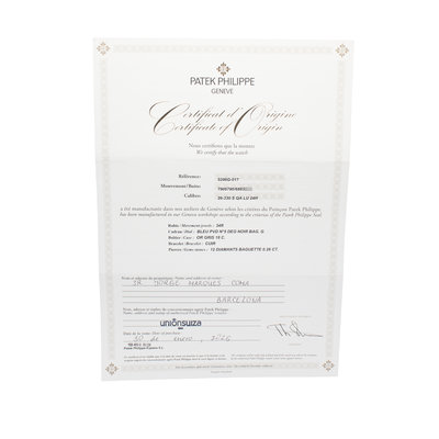 Patek Philippe Annual Calendar 5396G-017 Blue Dial 38