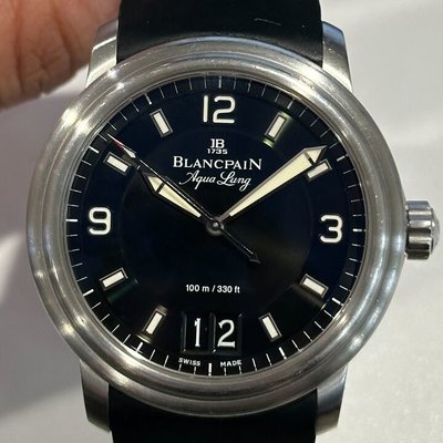 Blancpain Leman Aqua Lung Date 2850B-1130-64B NA Dial 40