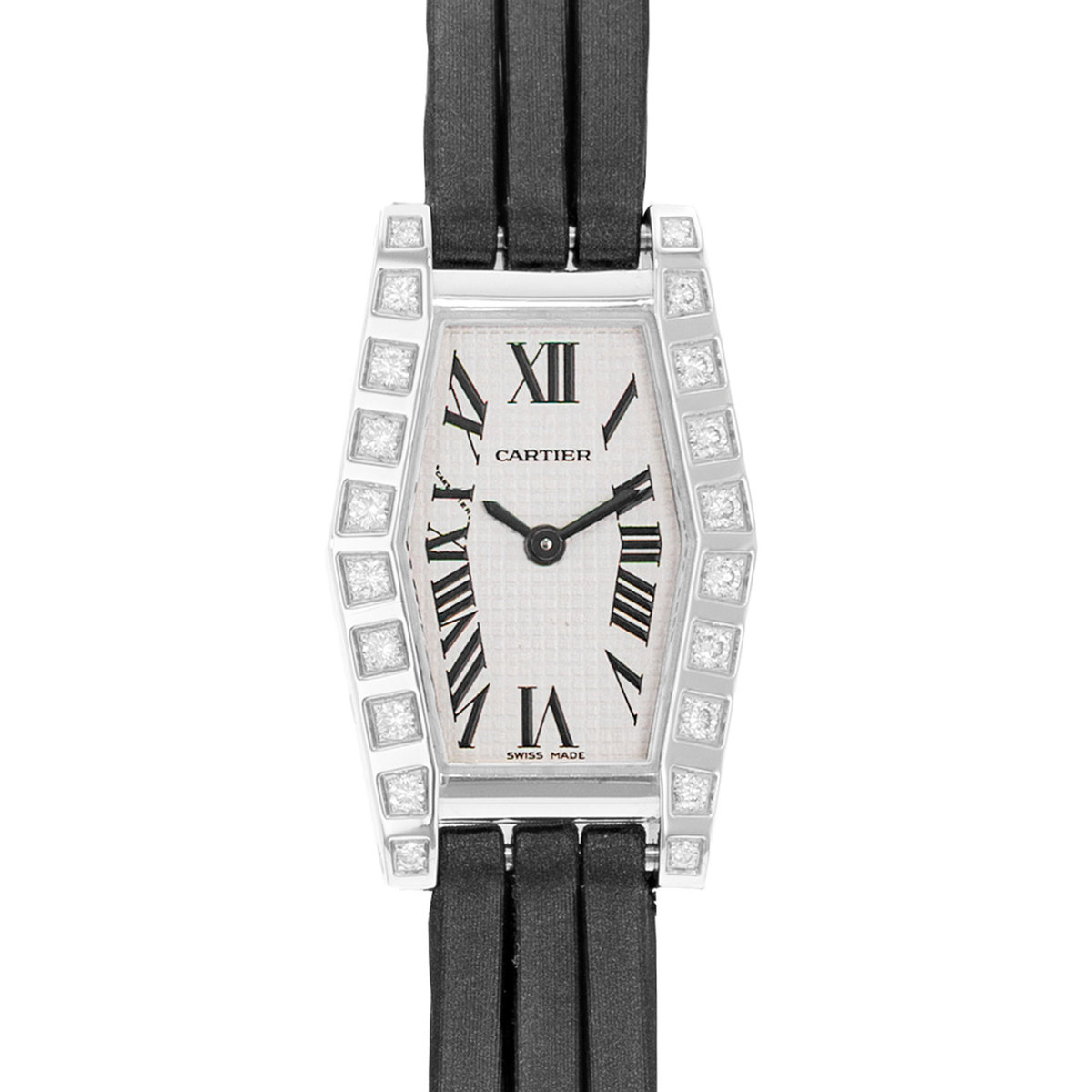 Cartier Lanieres Hexagonale WJ200538 2560 Silver Dial 18