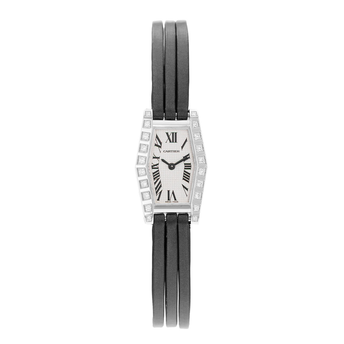 Cartier Lanieres Hexagonale WJ200538 2560 Silver Dial 18