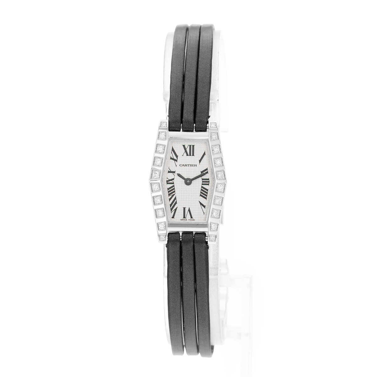 Cartier Lanieres Hexagonale WJ200538 2560 Silver Dial 18