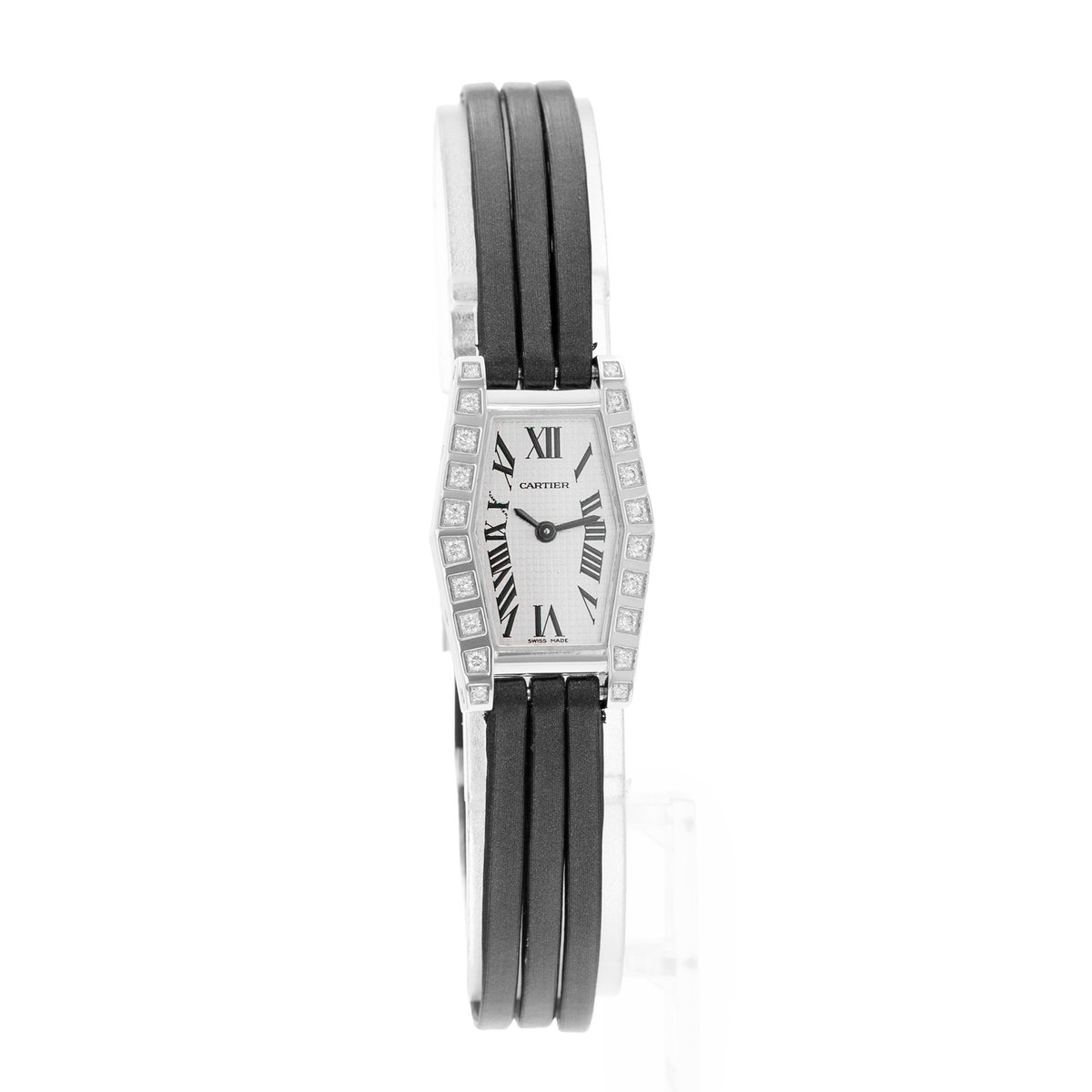 Cartier Lanieres Hexagonale WJ200538 2560 Silver Dial 18