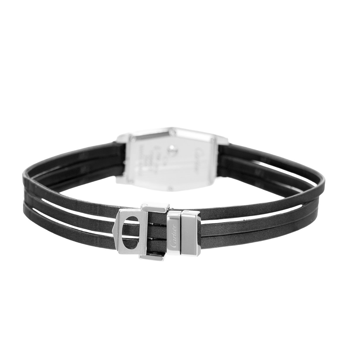 Cartier Lanieres Hexagonale WJ200538 2560 Silver Dial 18