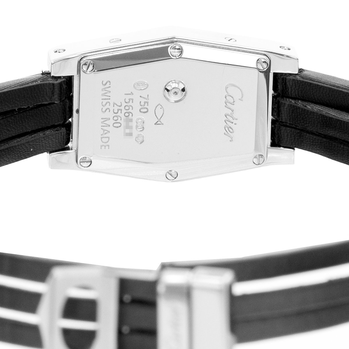 Cartier Lanieres Hexagonale WJ200538 2560 Silver Dial 18
