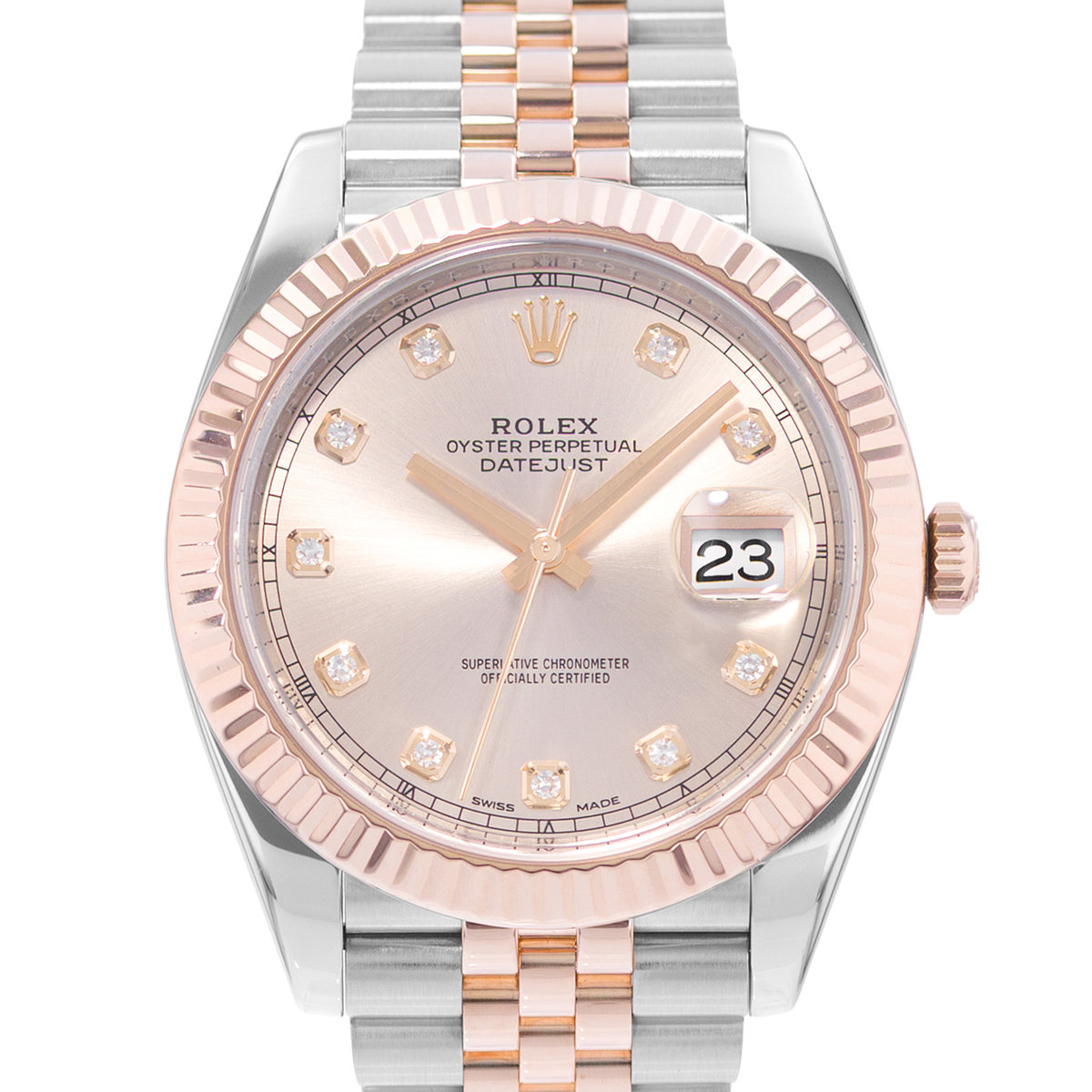 Rolex Datejust 41 126331 Pink Dial 41