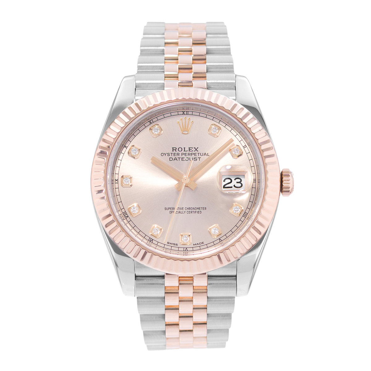 Rolex Datejust 41 126331 Pink Dial 41