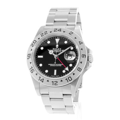 Rolex Explorer II 16570 Black Dial 40