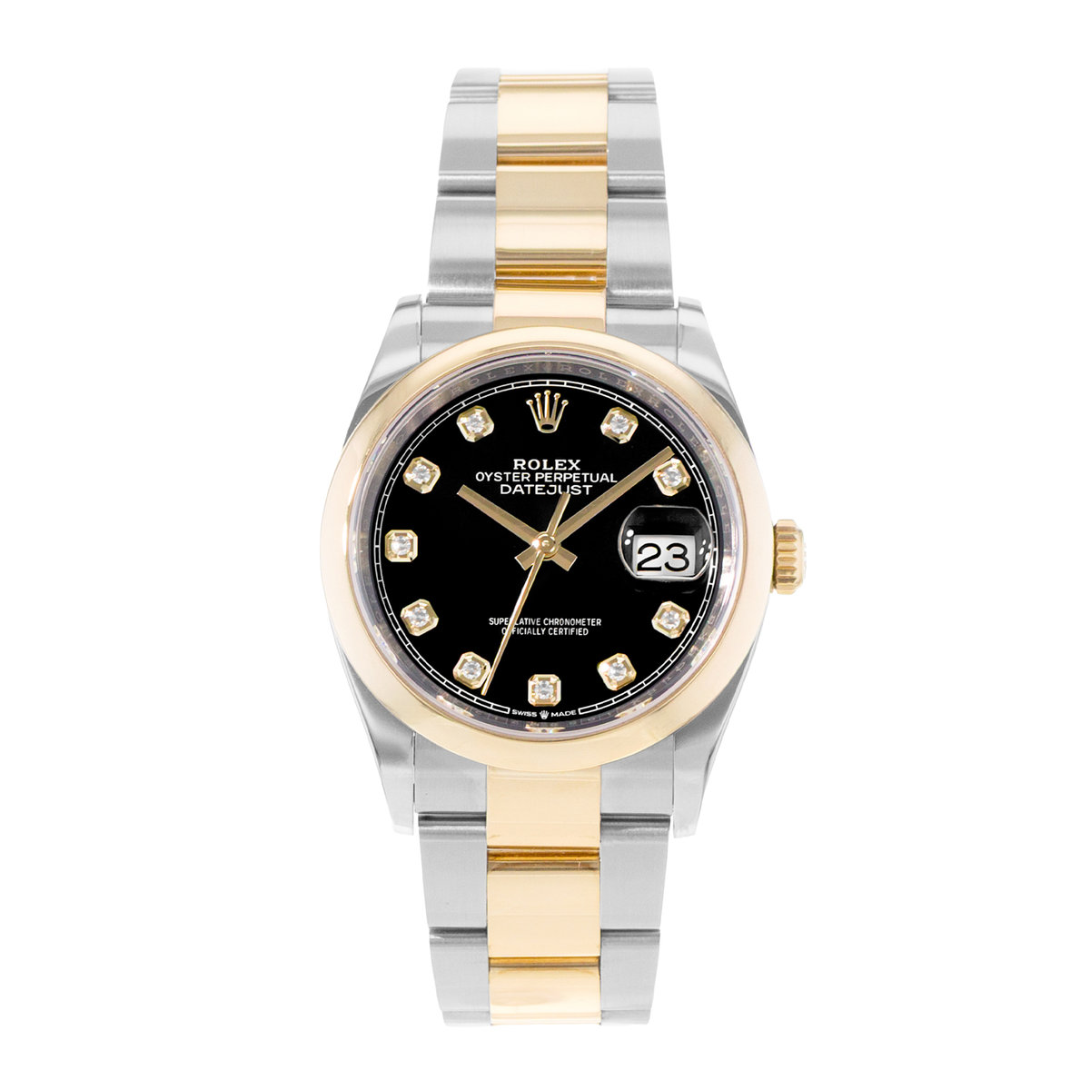 Rolex Datejust 36 126203 Black Dial 36