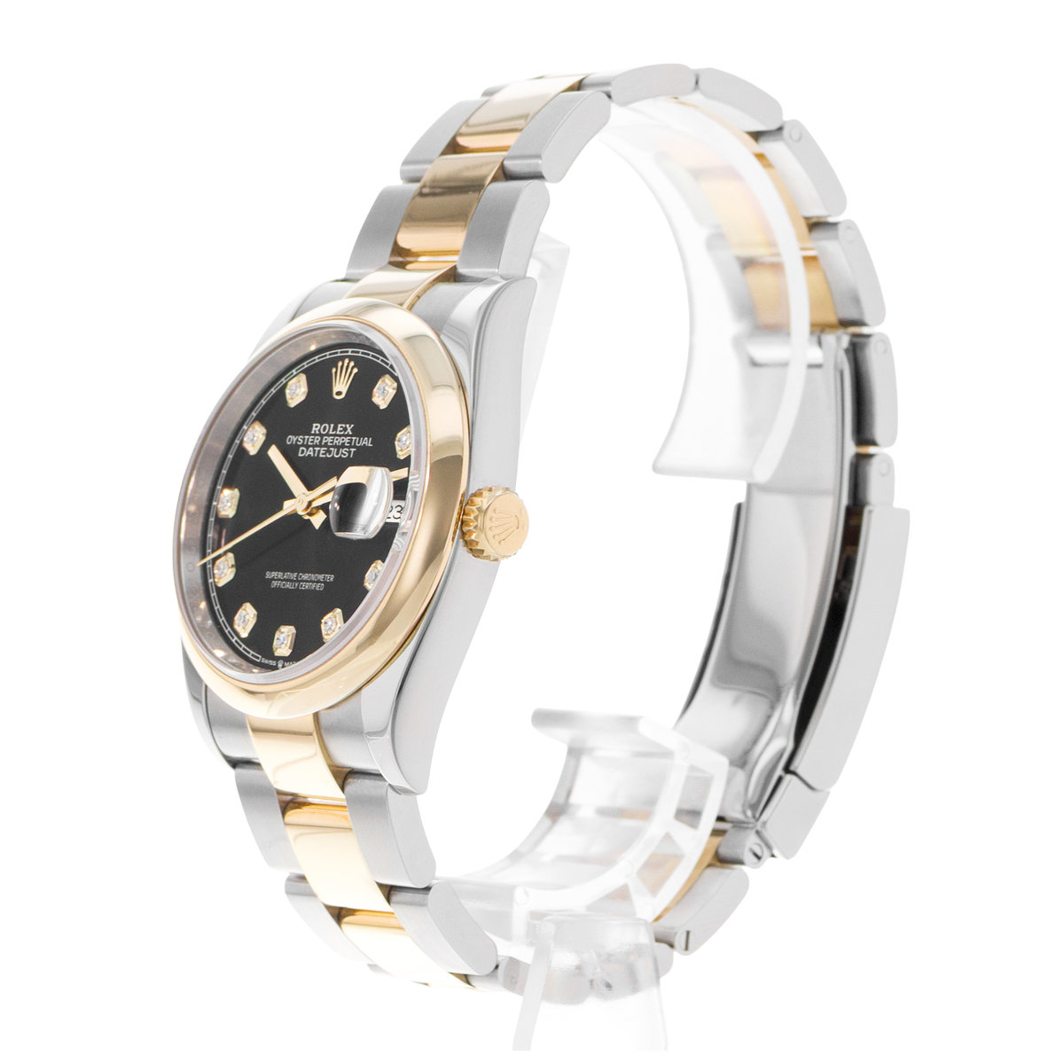 Rolex Datejust 36 126203 Black Dial 36