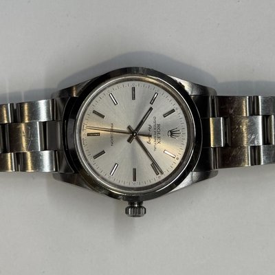 Rolex Air King 34 14000 Silver Dial 34