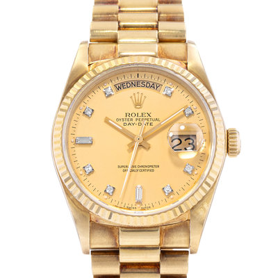 Rolex Day-Date 36 18038 Champagne Dial 36