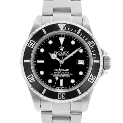 Rolex Sea-Dweller 4000 16600 Black Dial 40