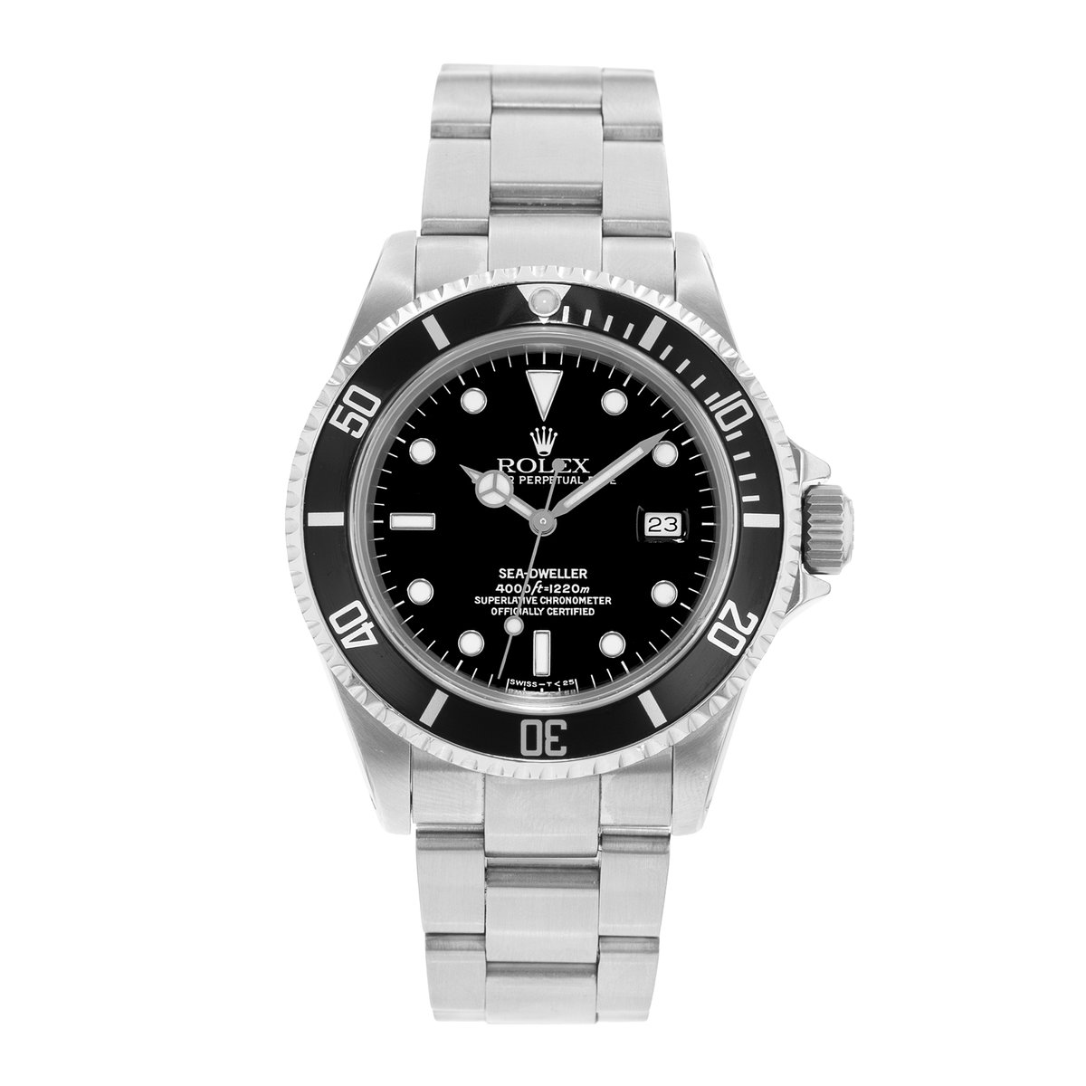 Rolex Sea-Dweller 4000 16600 Black Dial 40