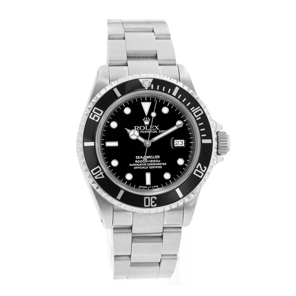 Rolex Sea-Dweller 4000 16600 Black Dial 40