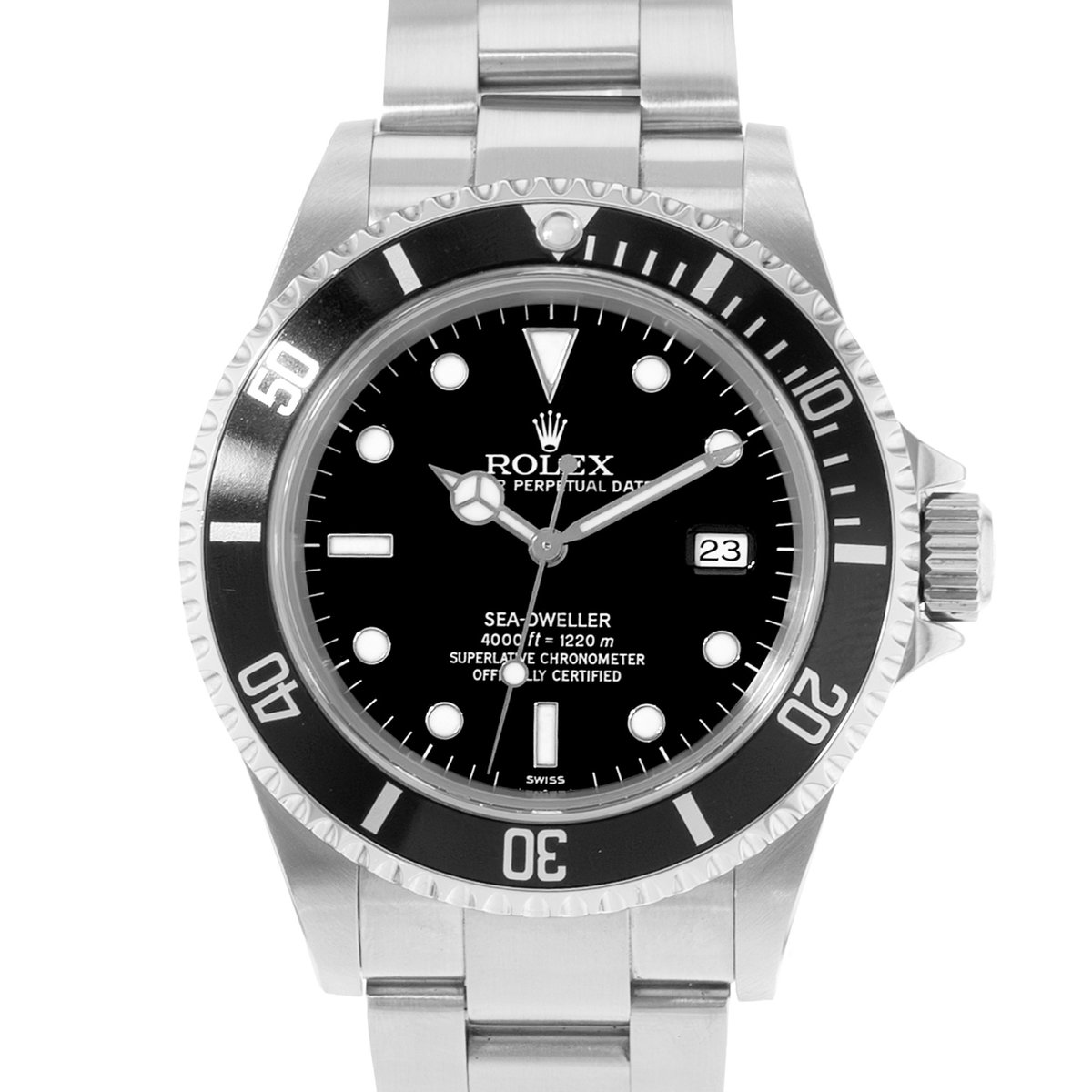Rolex Sea-Dweller 4000 16600 Black Dial 40