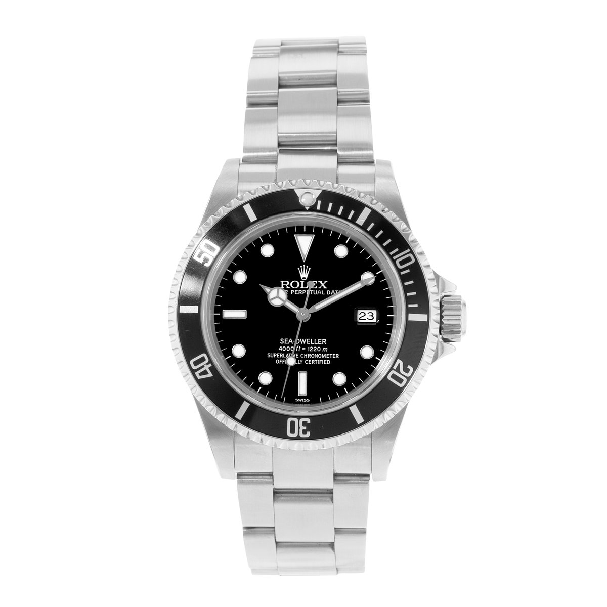 Rolex Sea-Dweller 4000 16600 Black Dial 40
