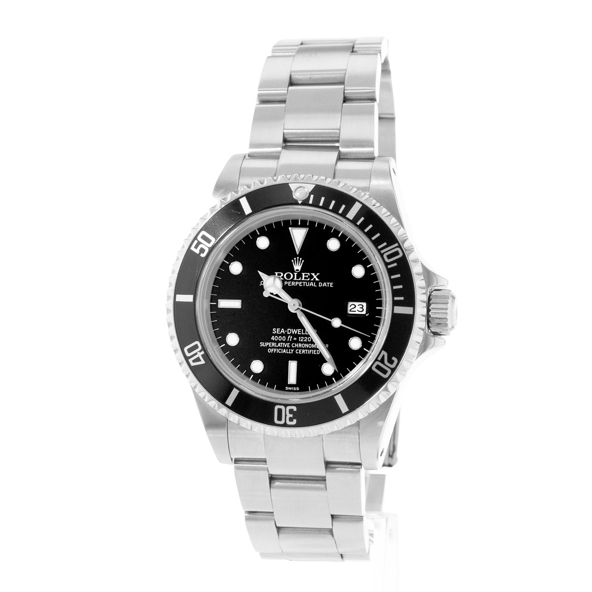 Rolex Sea-Dweller 4000 16600 Black Dial 40
