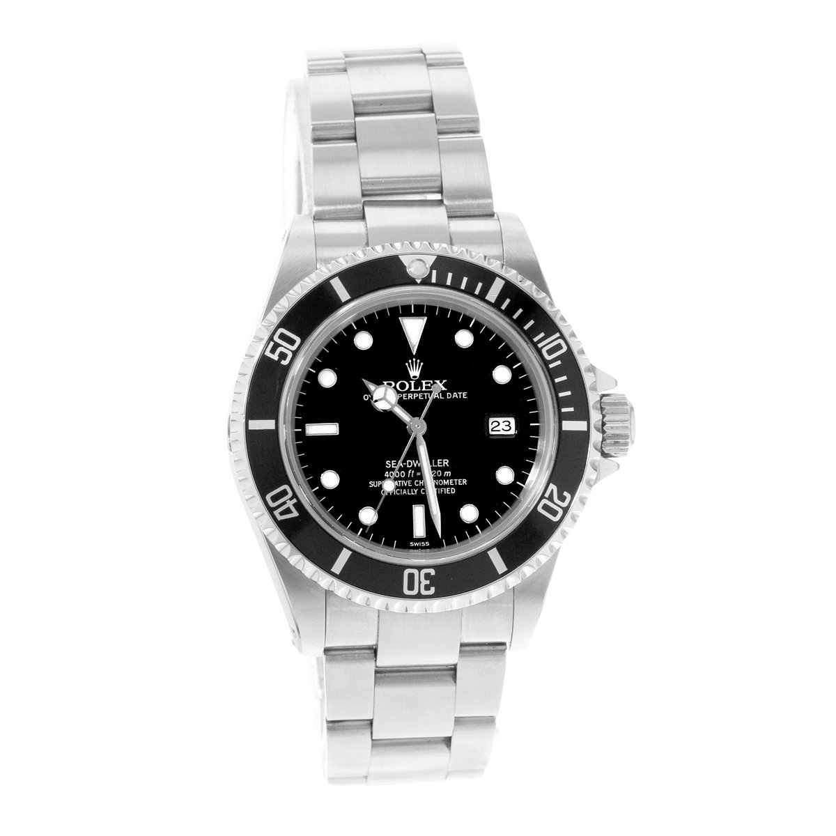 Rolex Sea-Dweller 4000 16600 Black Dial 40
