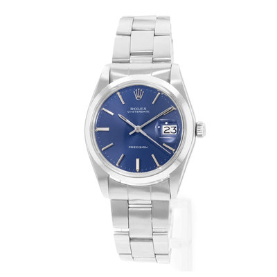 Rolex Oyster Precision 6694 Blue Dial 35