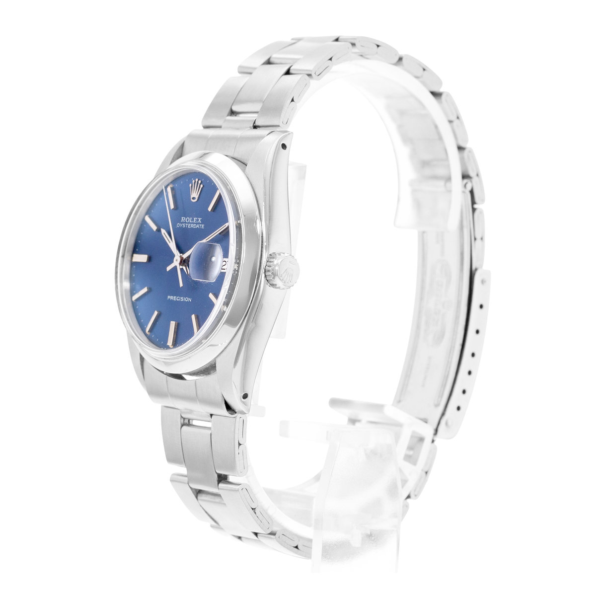 Rolex Oyster Precision 6694 Blue Dial 35