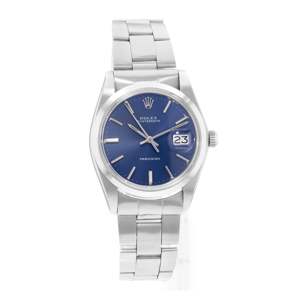 Rolex Oyster Precision 6694 Blue Dial 35
