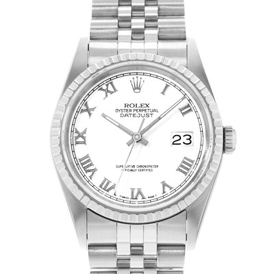 Rolex Datejust 36 16220 White Dial 36