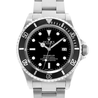 Rolex Sea-Dweller 4000 16600 Black Dial 40