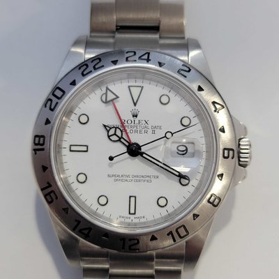 Rolex Explorer II 16570 NA Dial 40