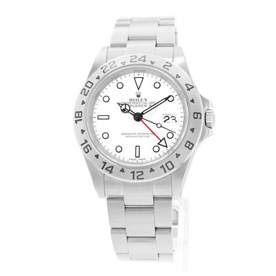 Rolex Explorer II 16570 White Dial 40