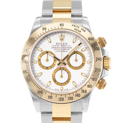 Rolex Daytona 116523 White Dial 40