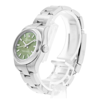 Rolex Oyster Perpetual 26 176200 Green Dial 26