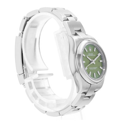 Rolex Oyster Perpetual 26 176200 Green Dial 26
