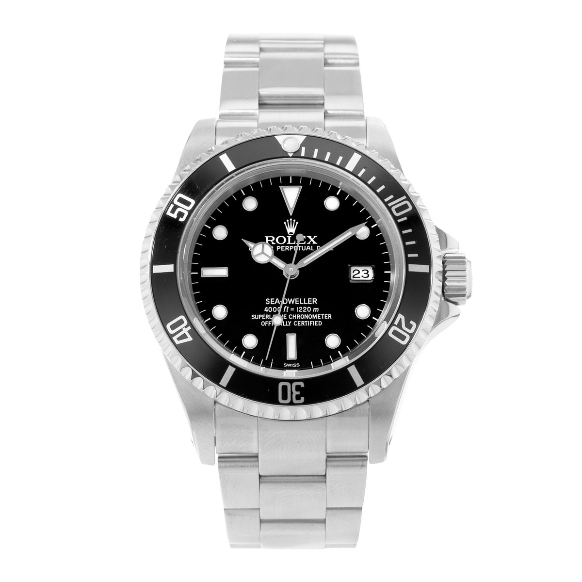 Rolex Sea-Dweller 4000 16600 Black Dial 40