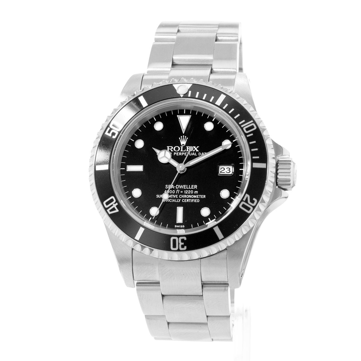Rolex Sea-Dweller 4000 16600 Black Dial 40