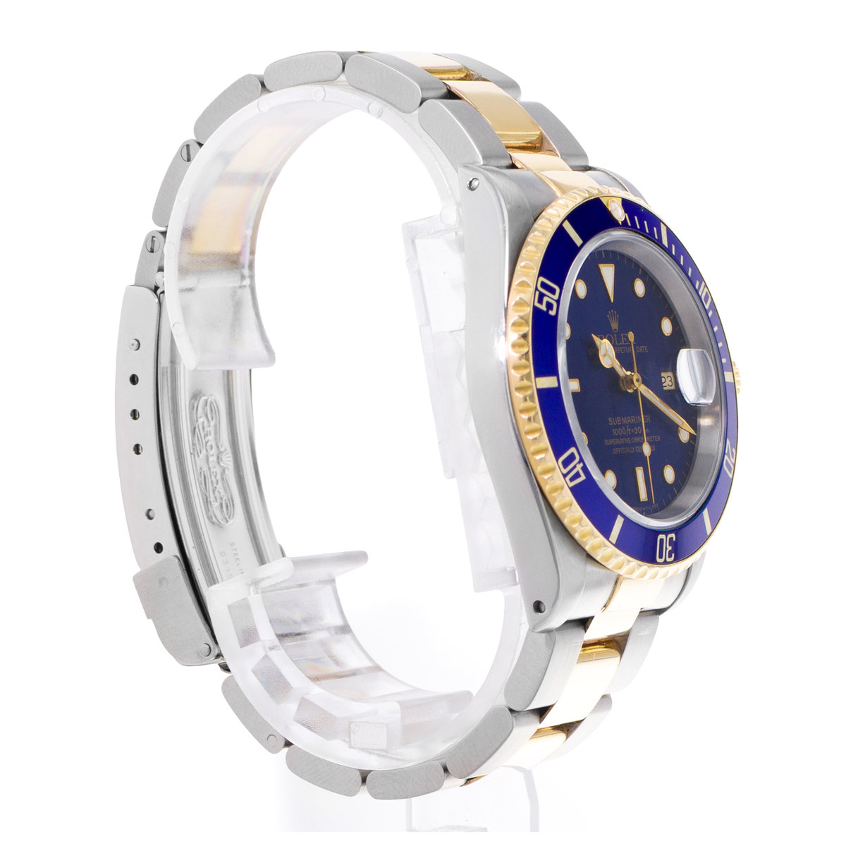 Rolex Submariner Date 16613 Blue Dial 40