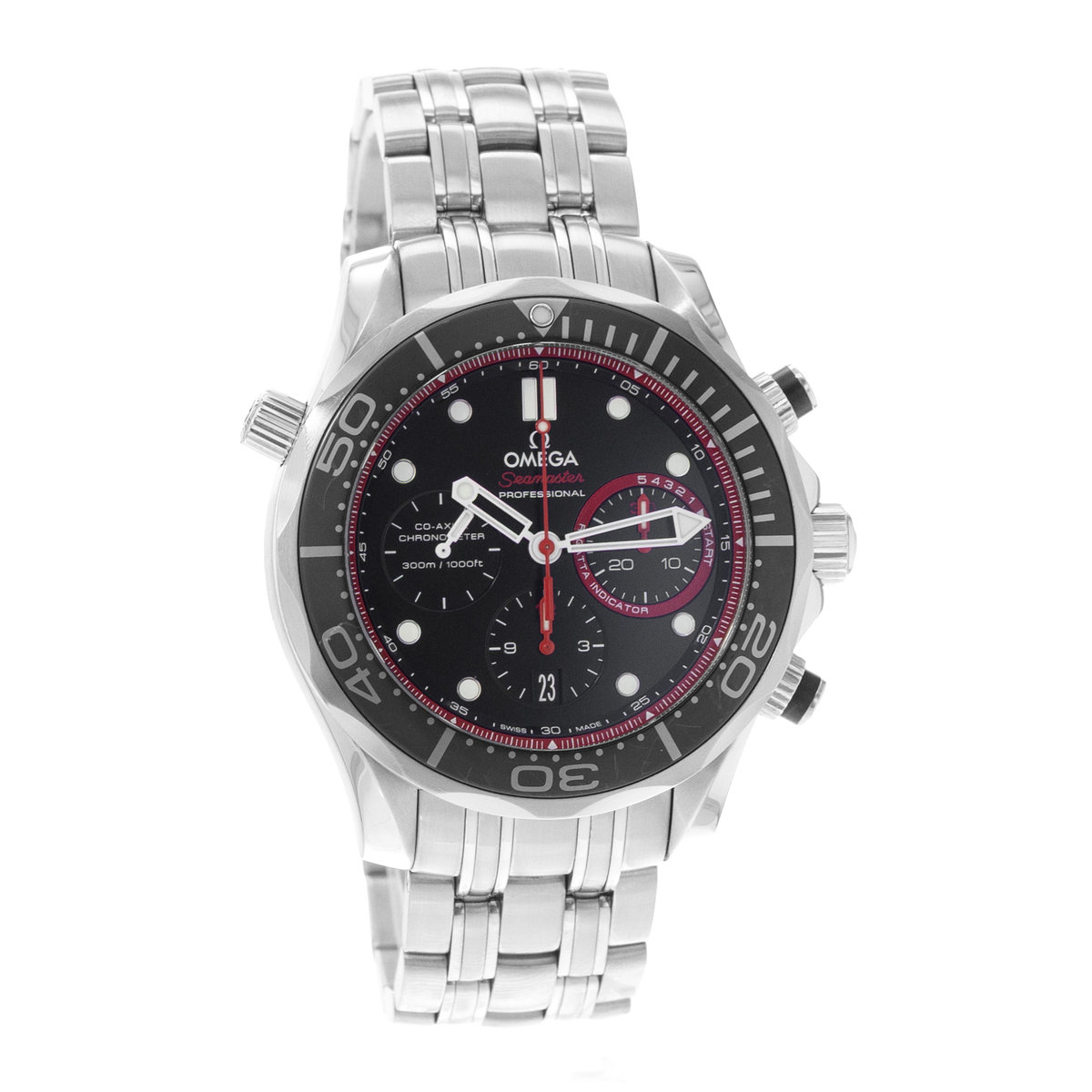Omega Seamaster Diver 300 M 212.32.44.50.01.001 Black Dial 44