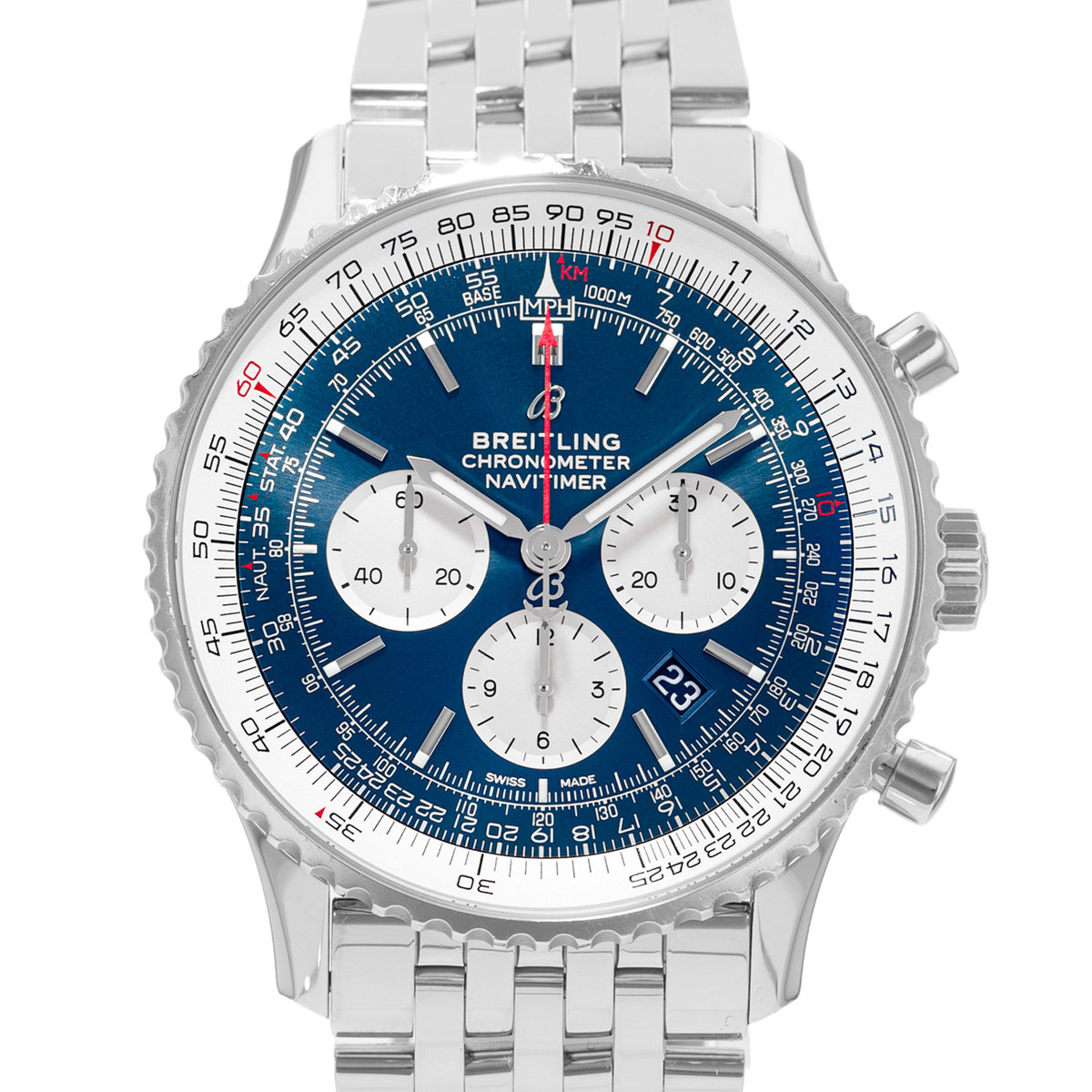 Breitling Navitimer 01 AB0127 Blue Dial 46