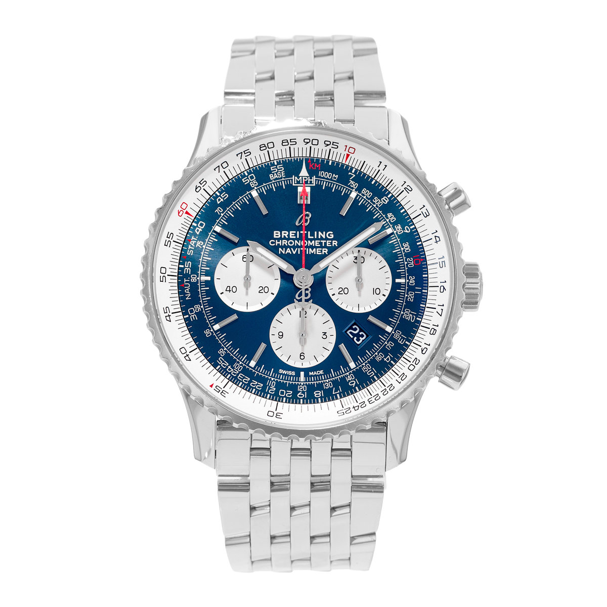 Breitling Navitimer 01 AB0127 Blue Dial 46