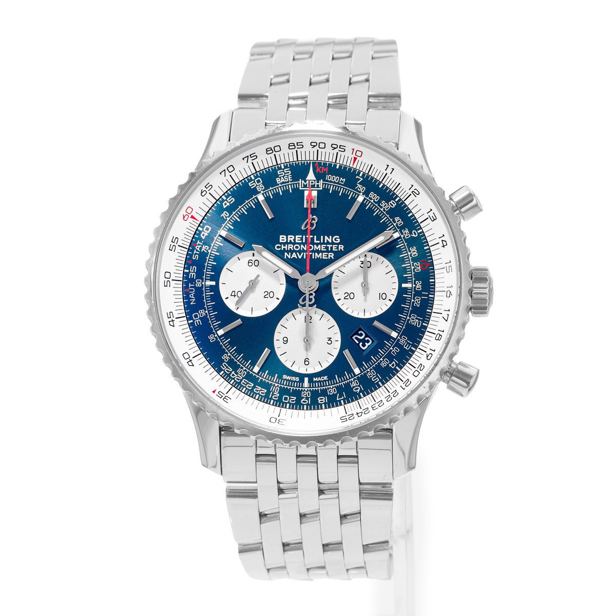 Breitling Navitimer 01 AB0127 Blue Dial 46
