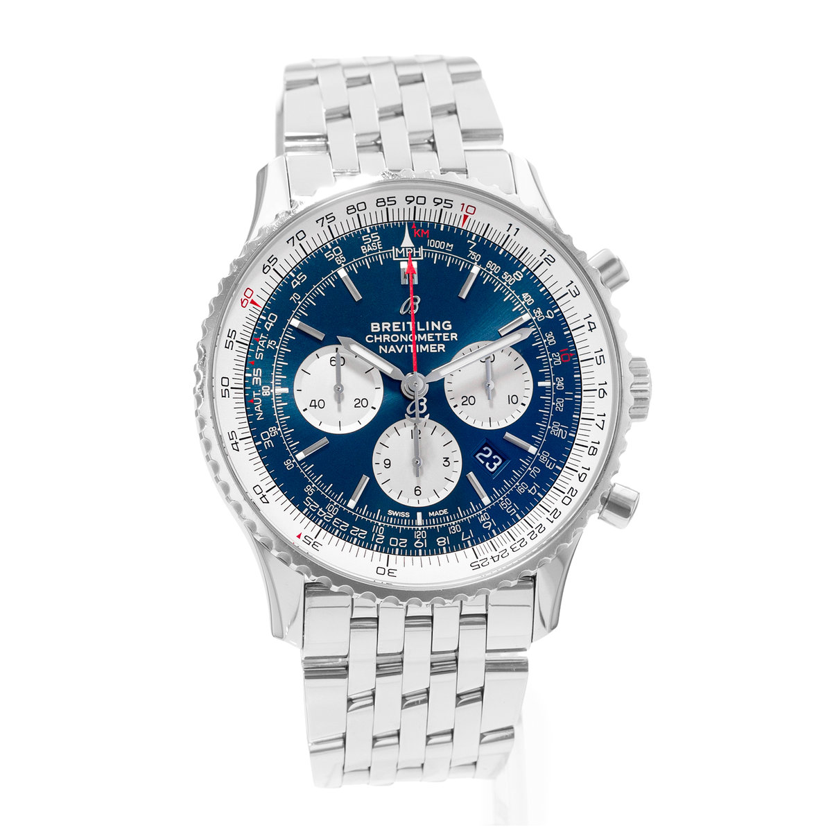 Breitling Navitimer 01 AB0127 Blue Dial 46