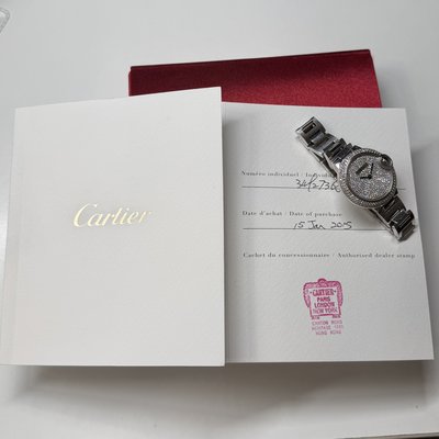 Cartier Ballon Bleu 33mm