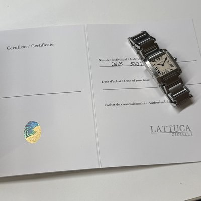 Cartier Tank Française