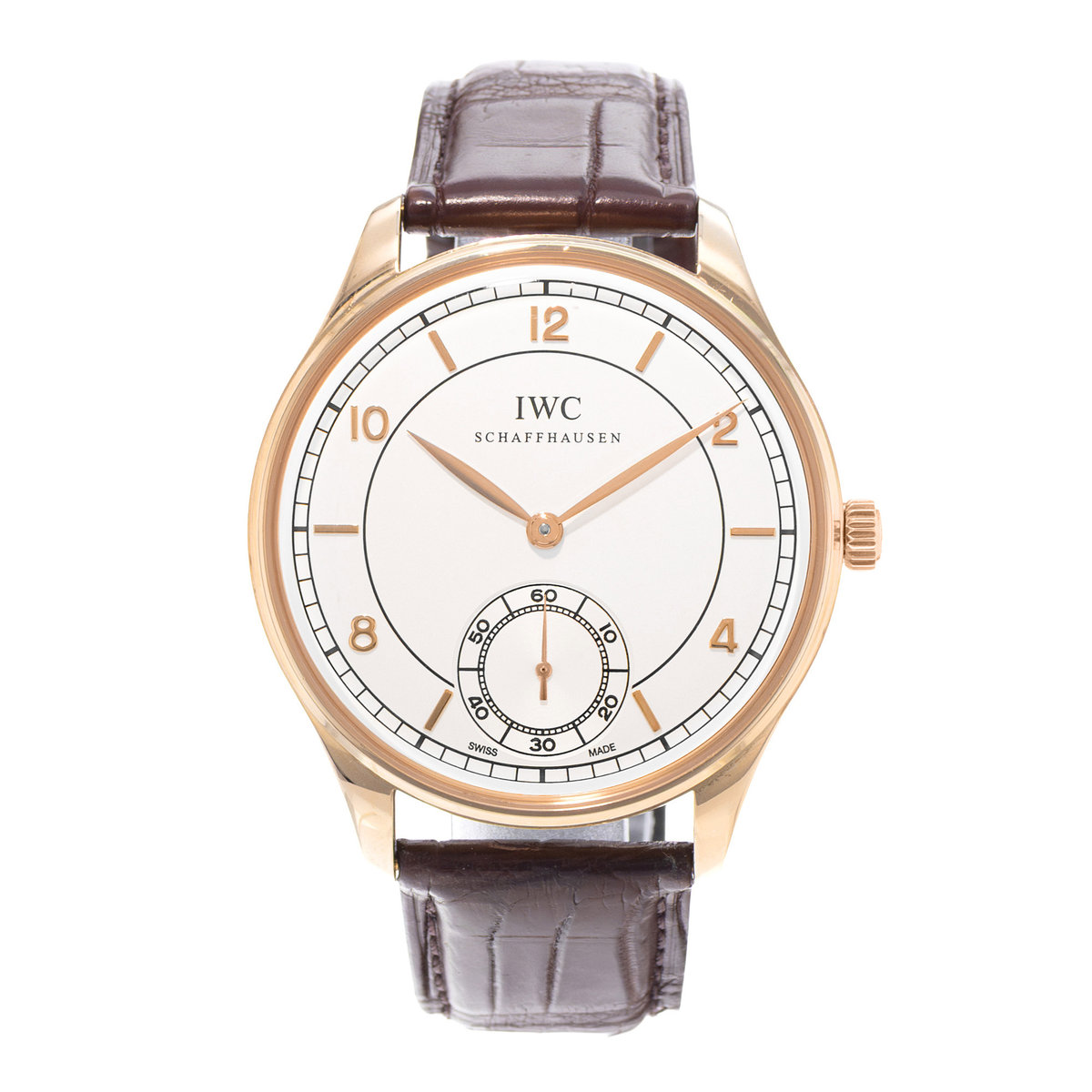 IWC Portuguese Hand-Wound IW544503 Silver Dial 44