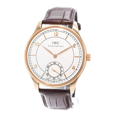IWC Portuguese Hand-Wound IW544503 Silver Dial 44