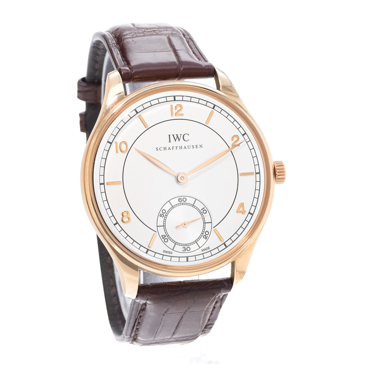 IWC Portuguese Hand-Wound IW544503 Silver Dial 44