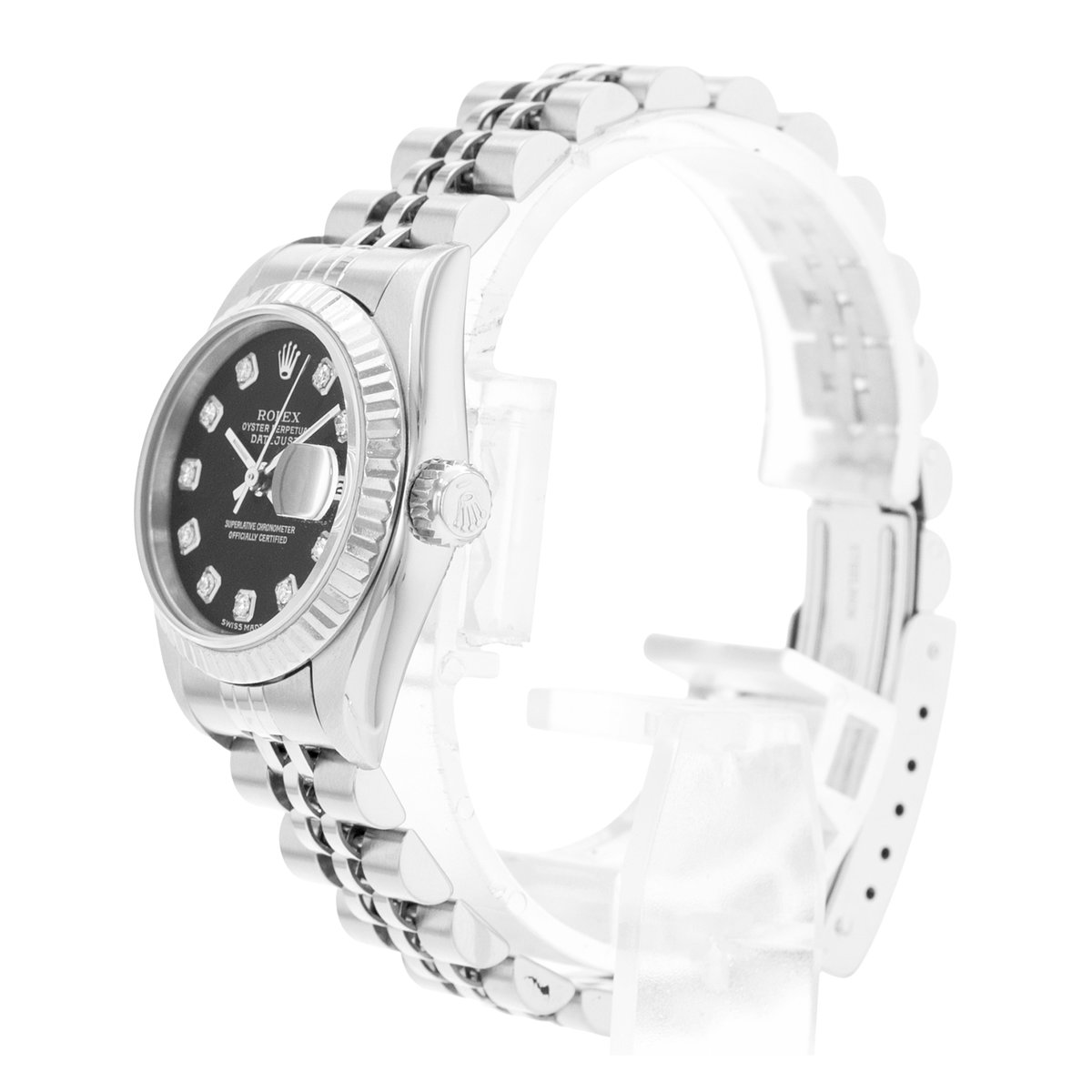 Rolex Datejust 26 79174 Black Dial 26