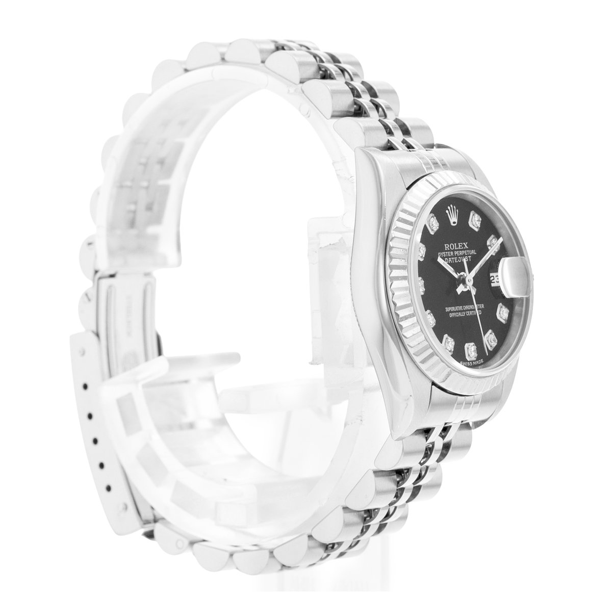 Rolex Datejust 26 79174 Black Dial 26