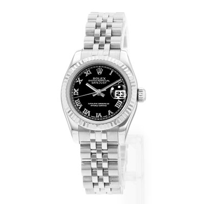 Rolex Datejust 26 179174 Black Dial 26